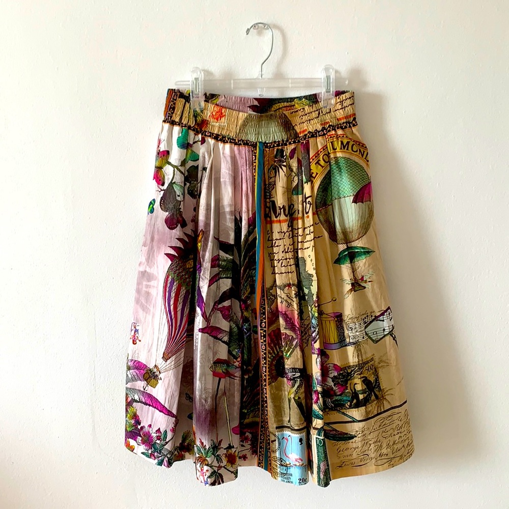 ETRO Skirt / Made in Italy / size 42 / Color print